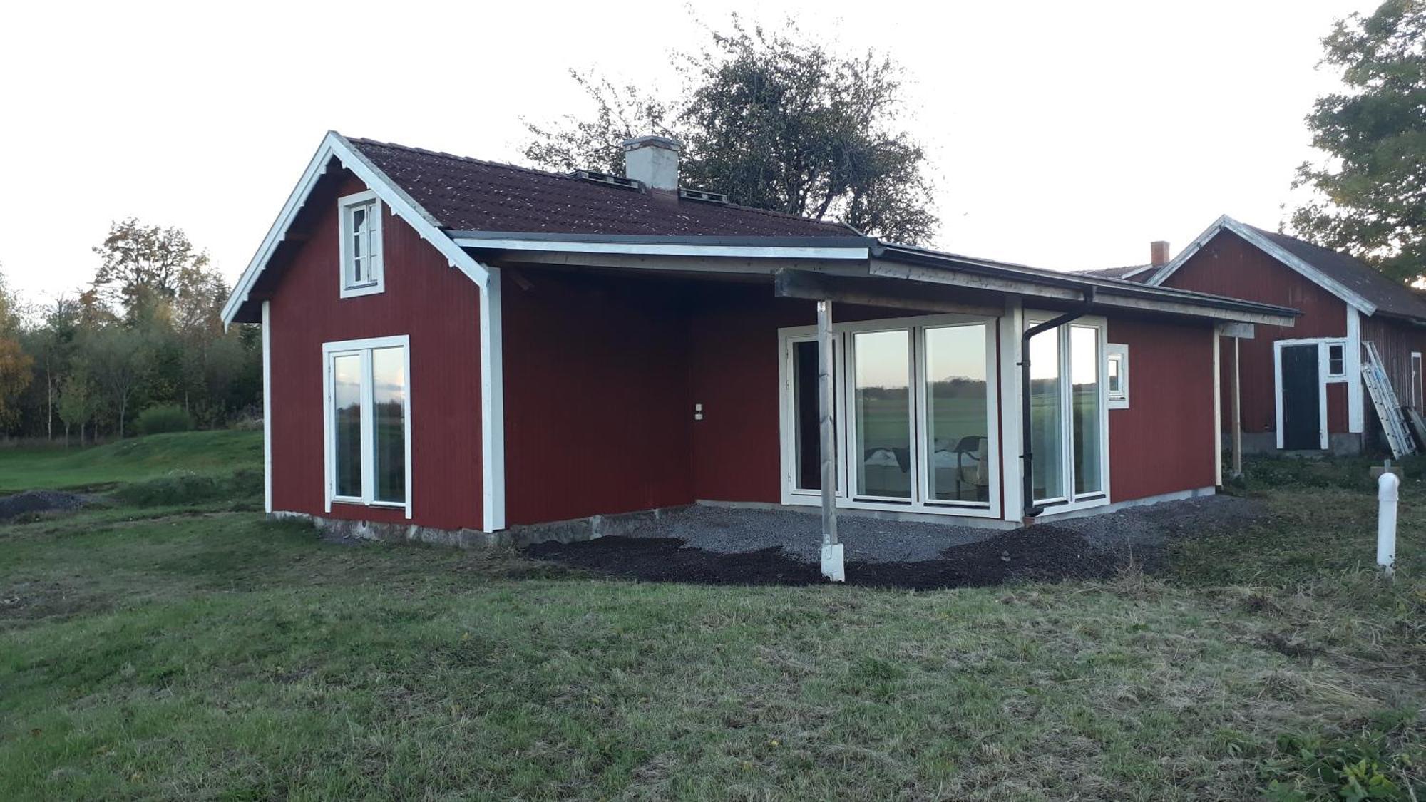 Pilgarden Fornasa, Draengstugan Exterior photo